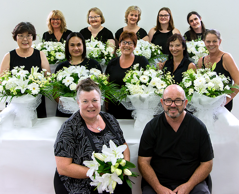 Our Award Winning Team of Profesional Florists.